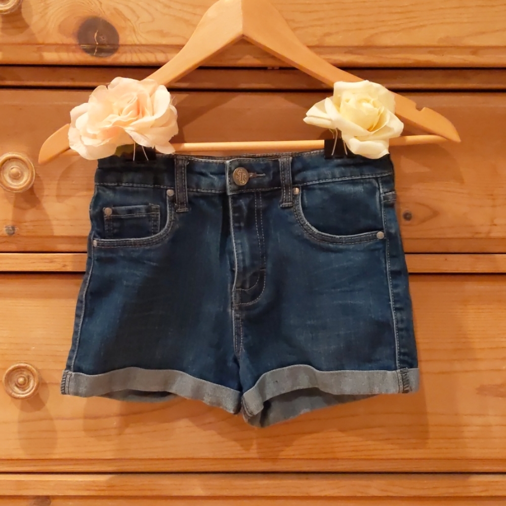 STS High Waist Jean Shorts Size 1